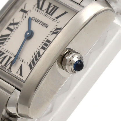 Cartier Tank Francaise SM SS Quartz Watch — view 4