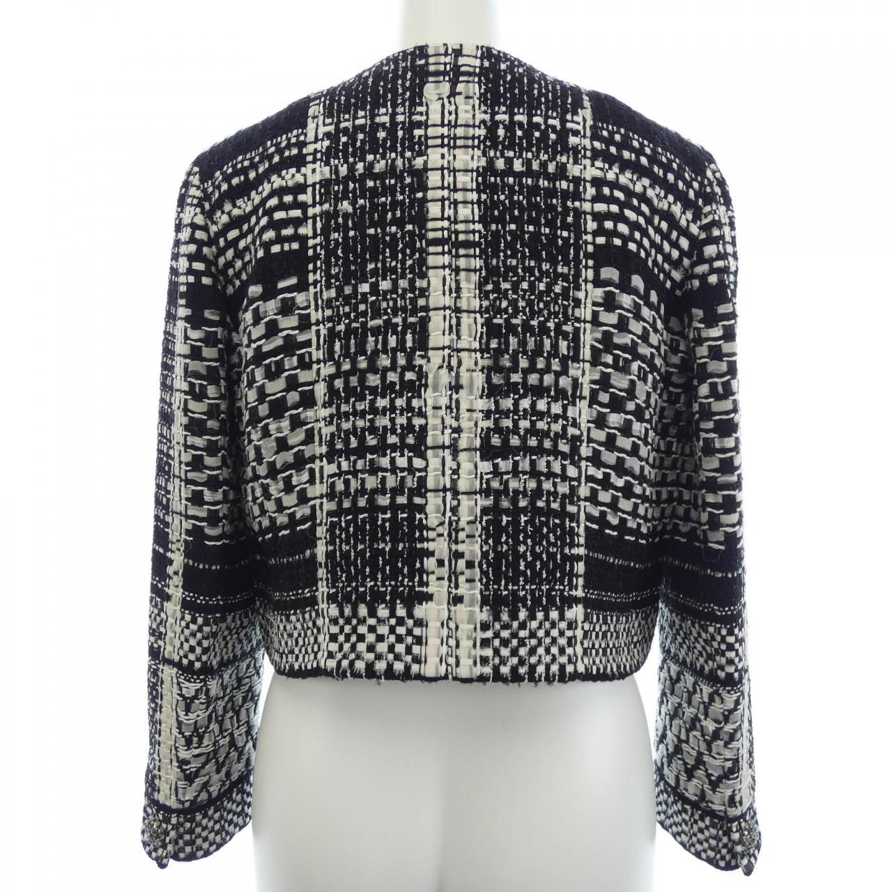 Chanel Collarless Jacket Black — view 2