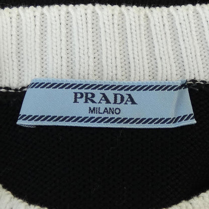 Prada Cotton Crew Neck Sweater Knit — view 4