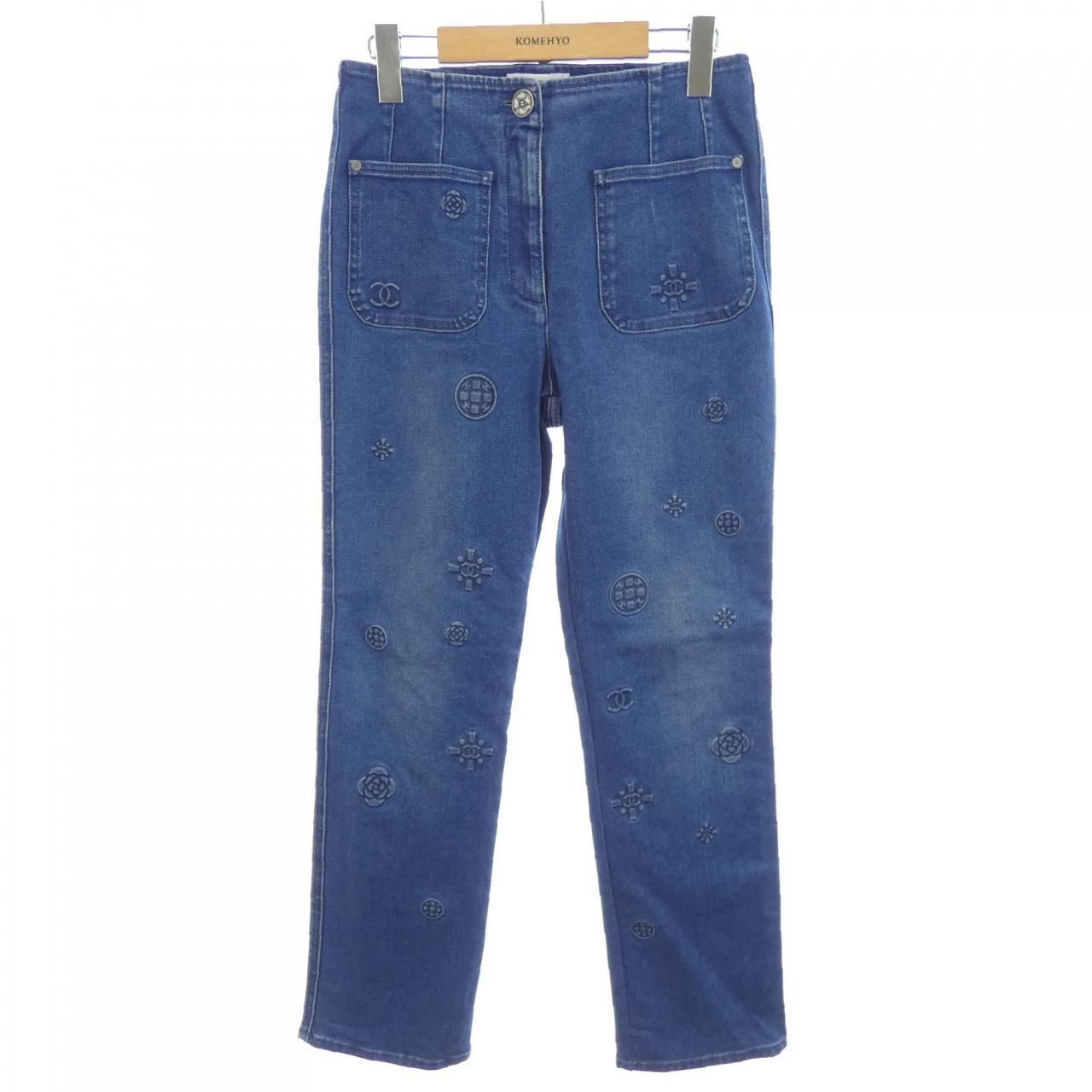 Chanel Jeans Blue