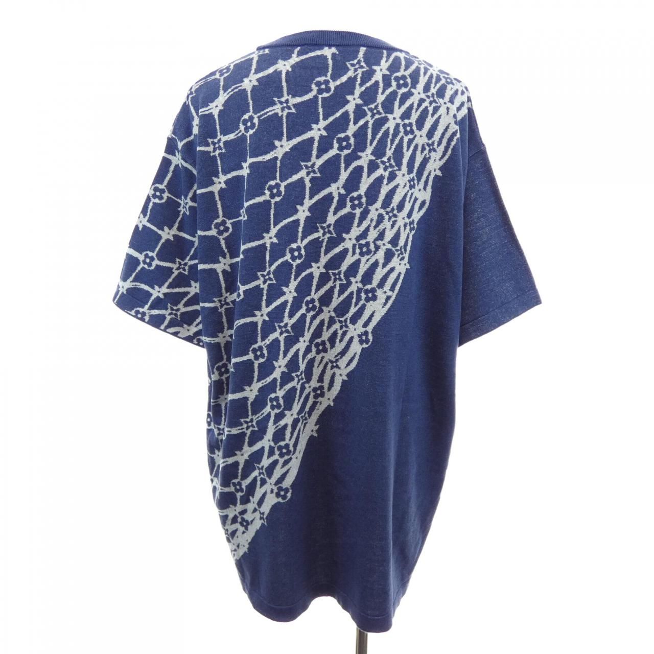 Louis Vuitton Cotton Short Sleeve Crew Neck Knit Sweater — view 2