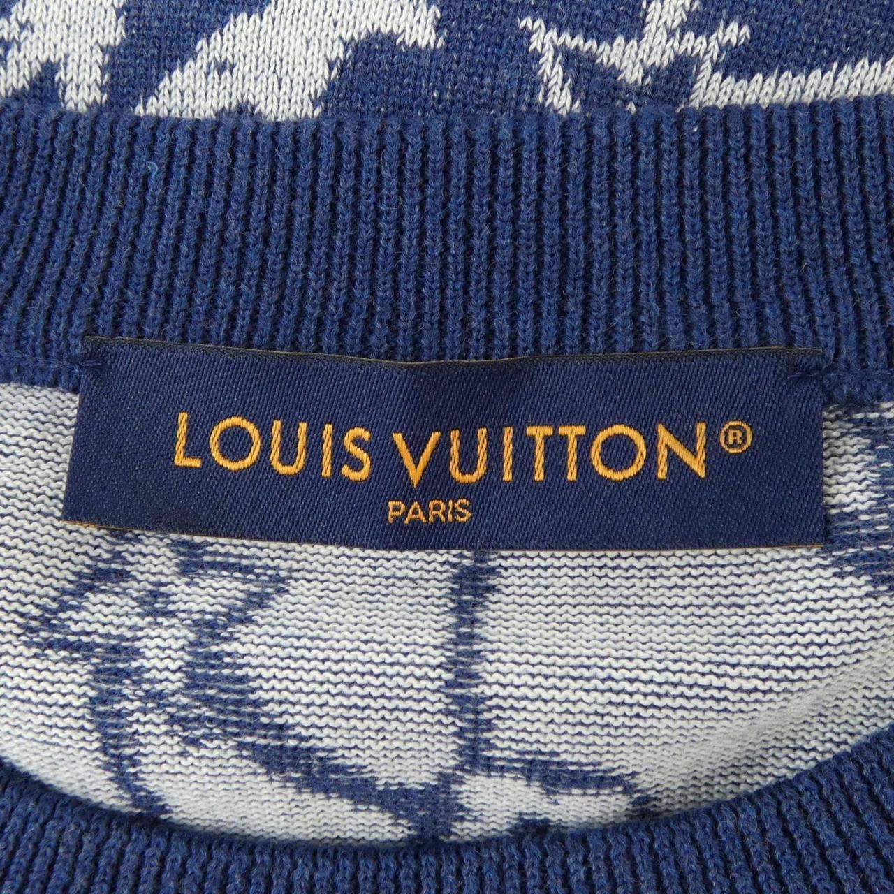 Louis Vuitton Cotton Short Sleeve Crew Neck Knit Sweater — view 4