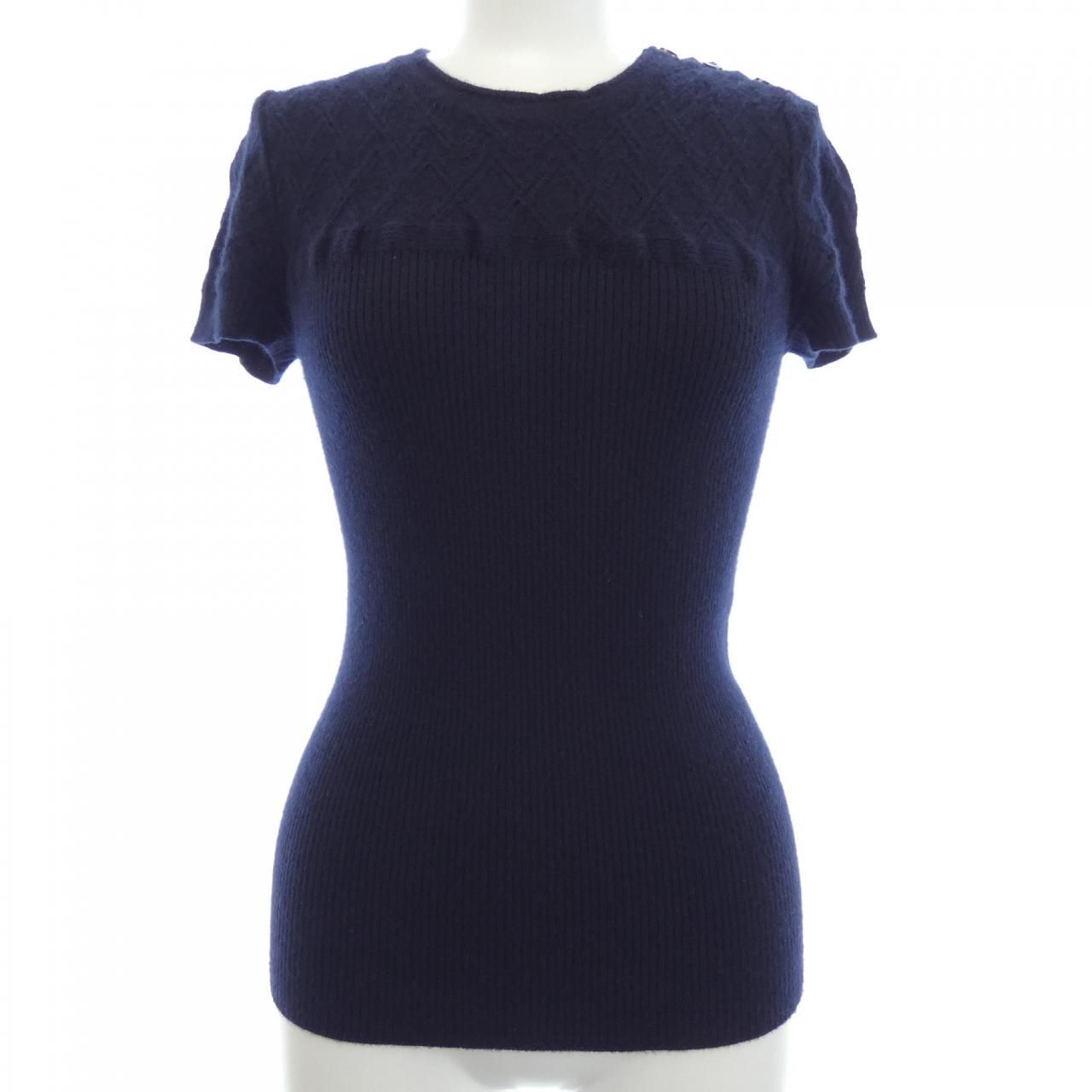 Chanel Knit Sweater Navy