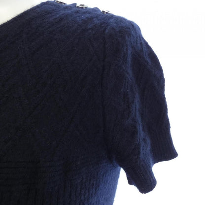Chanel Knit Sweater Navy — view 6