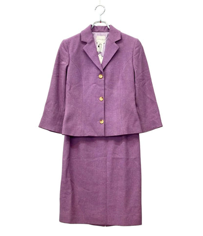 Celine Set Skirt Suit Lavender 36