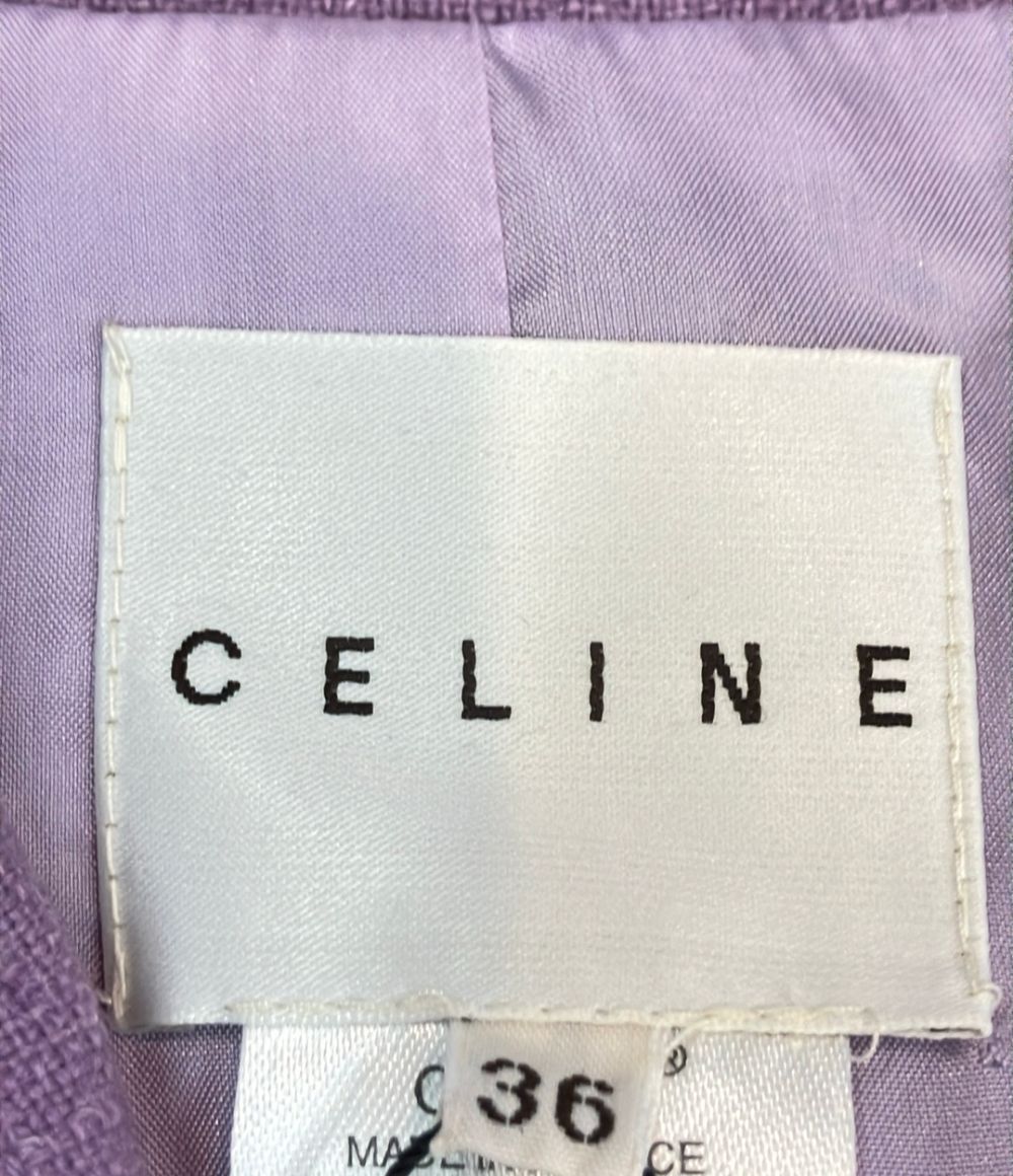 Celine Set Skirt Suit Lavender 36 — view 4