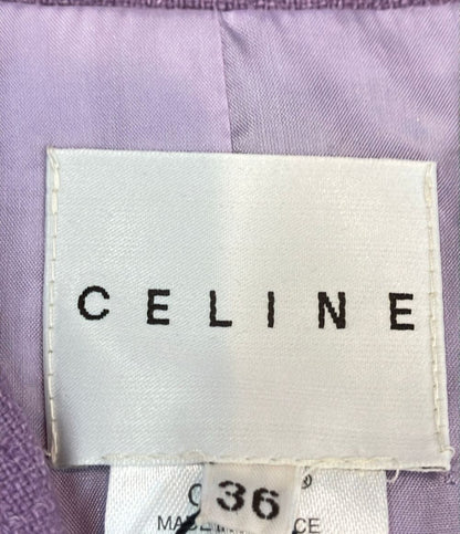 Celine Set Skirt Suit Lavender 36 — view 4