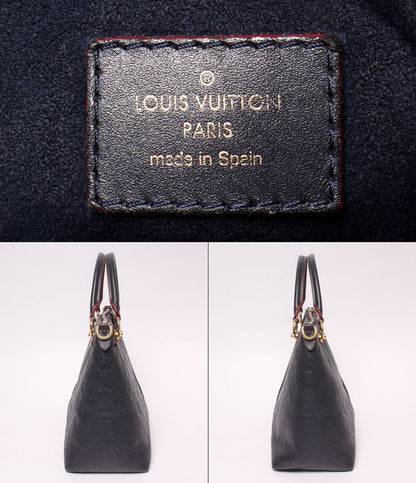 Louis Vuitton 2-Way Tote Shoulder Bag Crossbody MM Monogram Empreinte — view 4