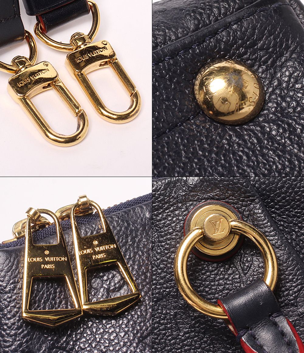 Louis Vuitton 2-Way Tote Shoulder Bag Crossbody MM Monogram Empreinte — view 6