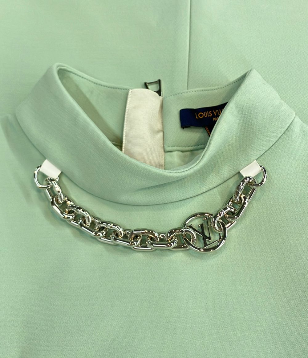 Louis Vuitton Sleeveless Mock Neck Dress 34 — view 7