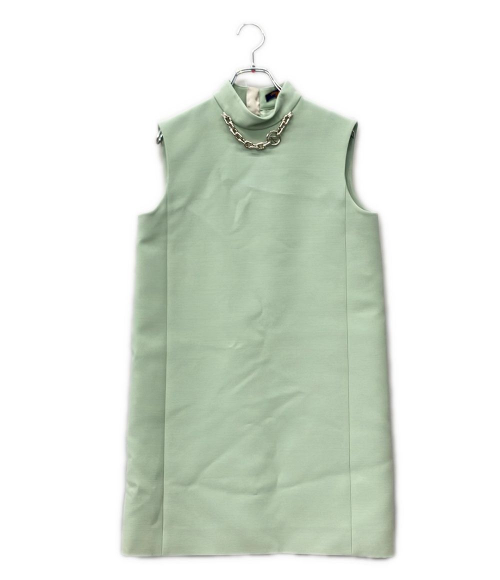 Louis Vuitton Sleeveless Mock Neck Dress 34