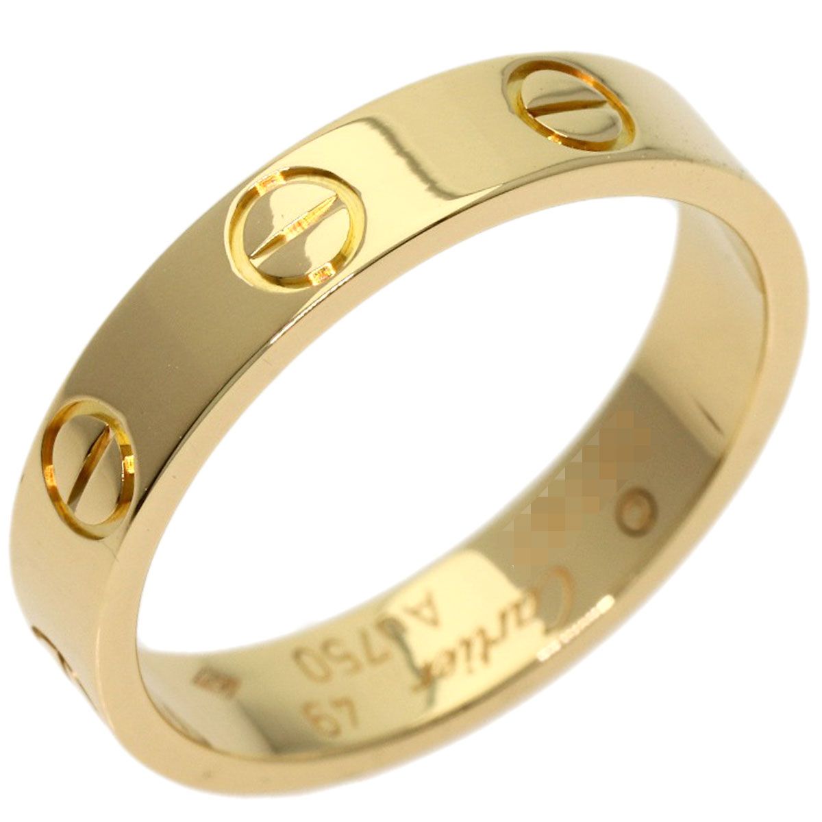 Cartier Mini Love Ring 49 18K Yellow Gold — view 2