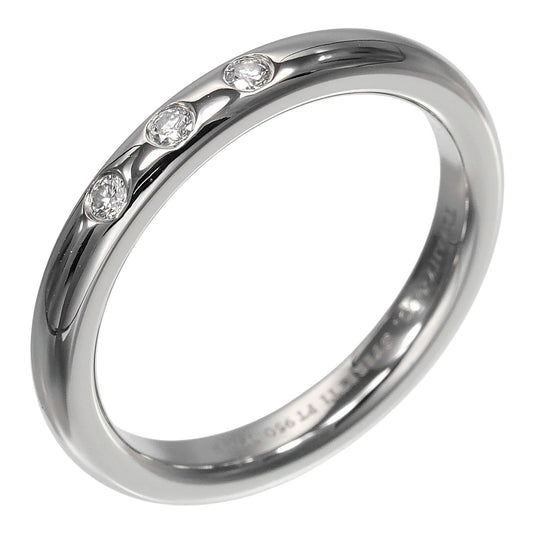Tiffany & Co Stacking Band Platinum Diamond Ring