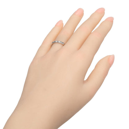 Tiffany & Co Stacking Band Platinum Diamond Ring — view 2