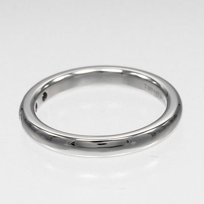 Tiffany & Co Stacking Band Platinum Diamond Ring — view 6