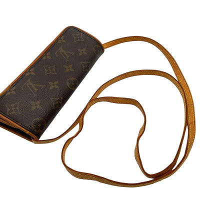 Louis Vuitton Monogram Pochette Twin GM Shoulder Bag Crossbody Cross Body — view 5