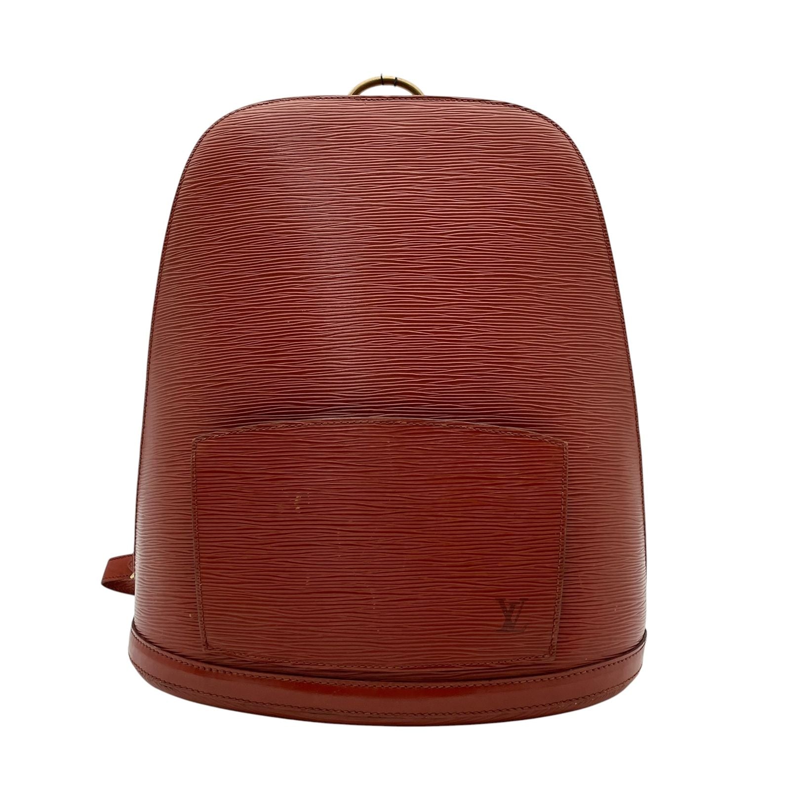 Louis Vuitton Epi Backpack Purse Leather Brown Gold Woman U6 — view 2