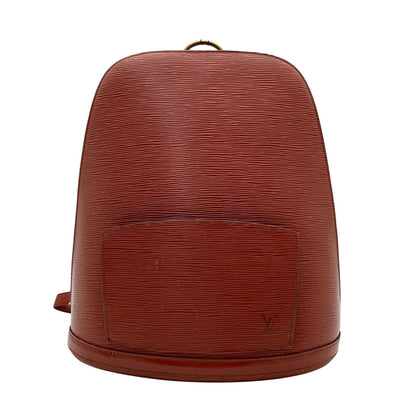 Louis Vuitton Epi Backpack Purse Leather Brown Gold Woman U6 — view 2