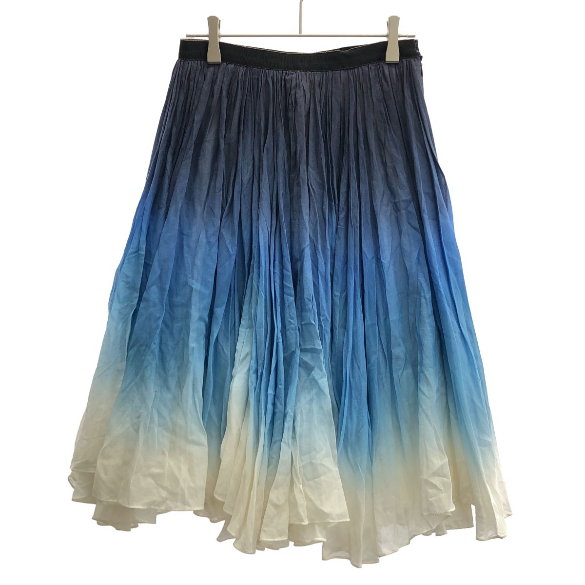 Celine Gradient Skirt 2 White Blue 36 — view 2