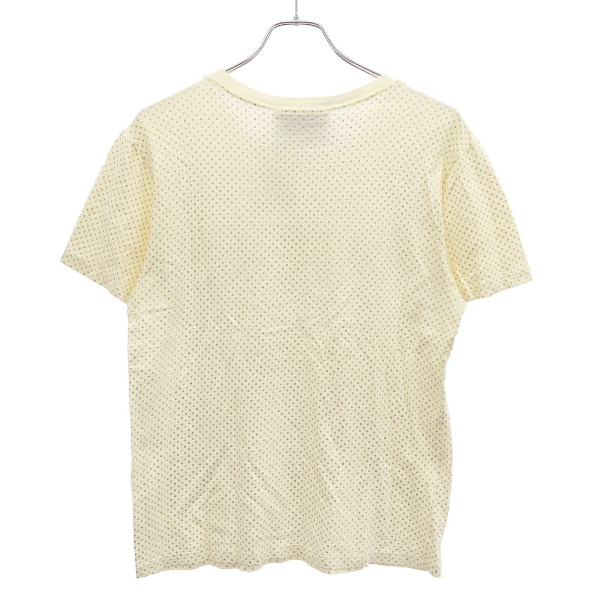 Gucci Logo Star Dot Print T-Shirt Ivory XS — view 2