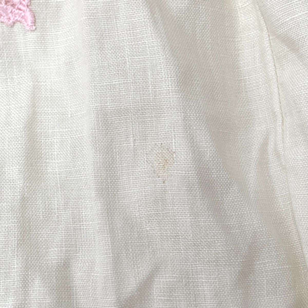 Gucci Lace Kaftan Midi Dress Ivory Pink 40 — view 6