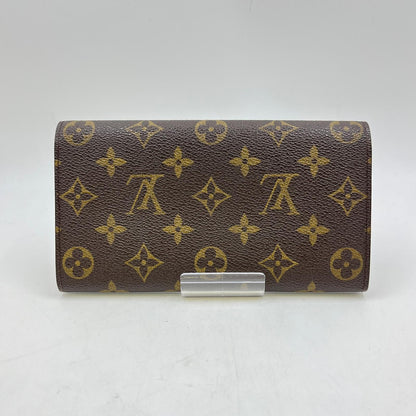 Louis Vuitton Monogram Portefeuille Sarah Wallet Brown — view 2