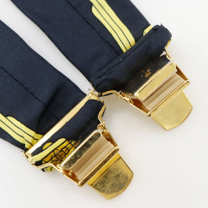 Hermes Silk Black Braces — view 8