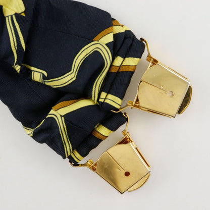 Hermes Silk Black Braces — view 4