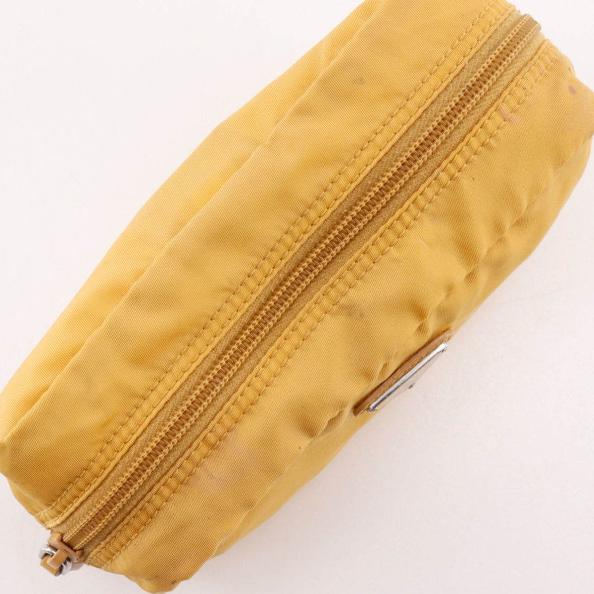 Prada Nylon Yellow Pouch — view 6
