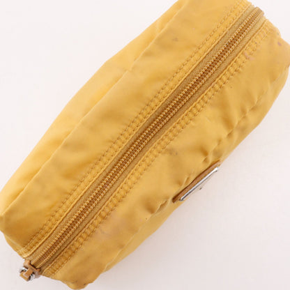 Prada Nylon Yellow Pouch — view 6
