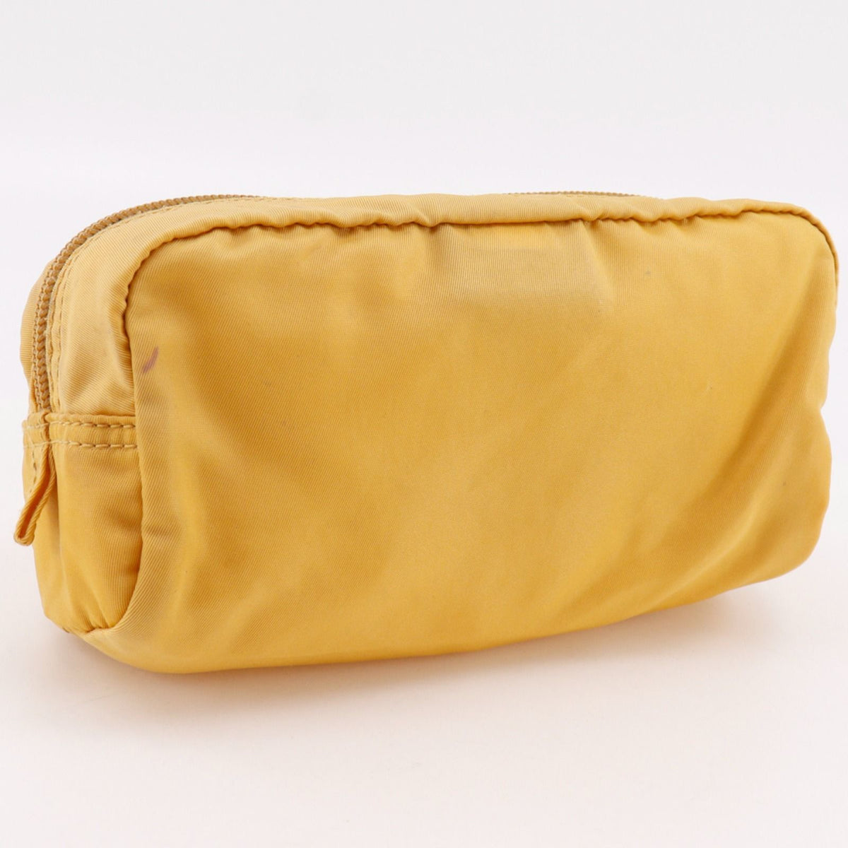 Prada Nylon Yellow Pouch — view 3