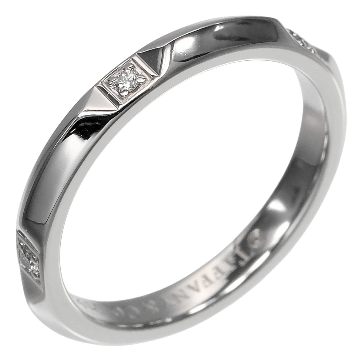 Tiffany & Co True Platinum Diamond Ring