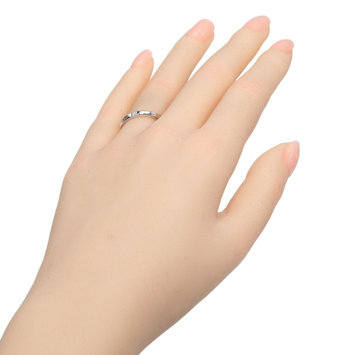 Tiffany & Co True Platinum Diamond Ring — view 2
