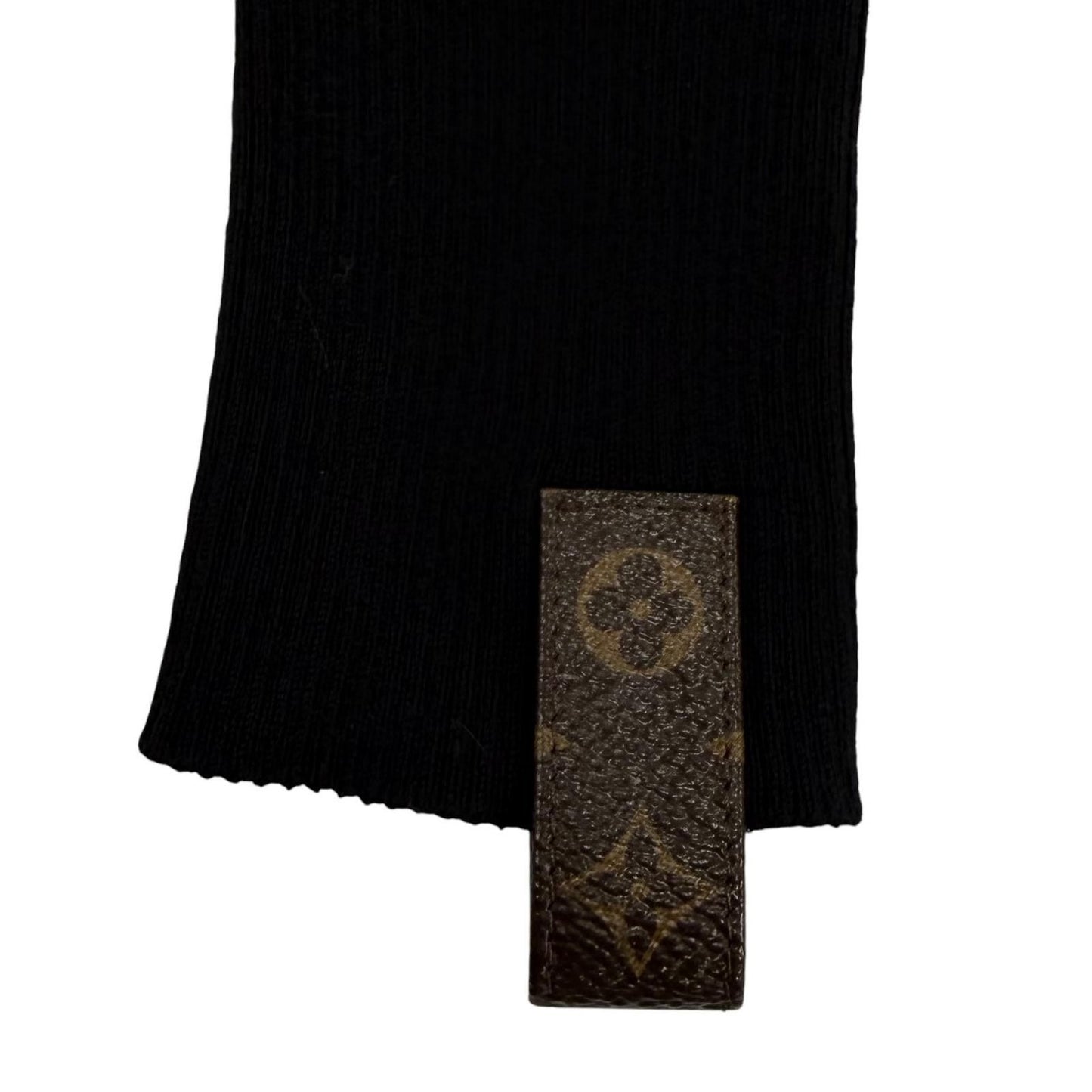 Louis Vuitton Monogmbskin Parts Turtle Neck Long Sleeve Hoodie Black XS — view 5