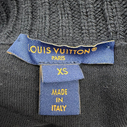 Louis Vuitton Monogmbskin Parts Turtle Neck Long Sleeve Hoodie Black XS — view 6