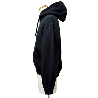 Gucci Interlocking Logo Print Sweatshirt Hoodie Black XS — view 3