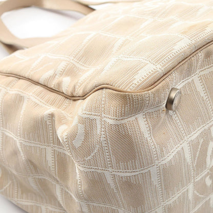 Chanel Tote New Travel Line MM Beige Leather New MM — view 7