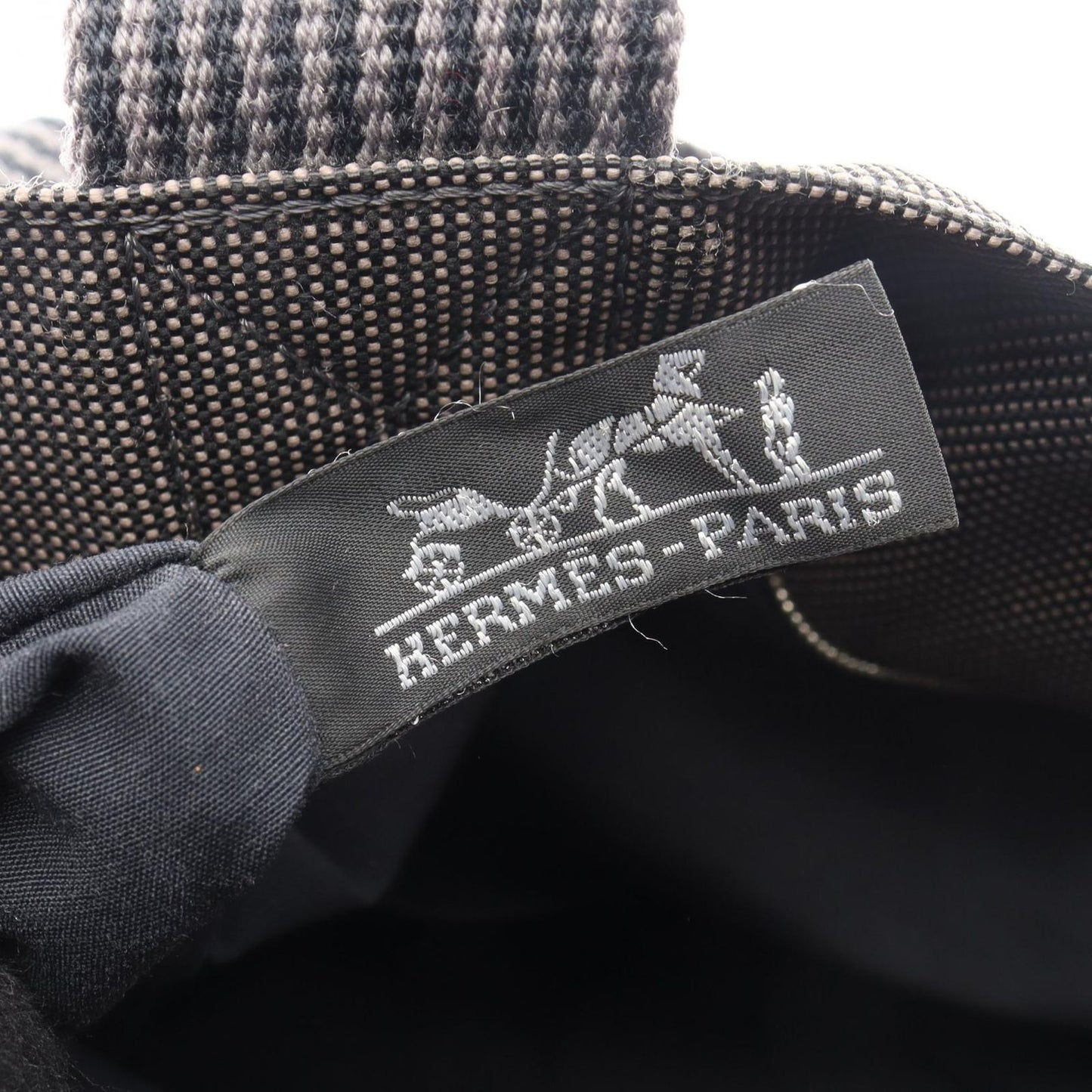 Hermes Tote Her Line Cabas Gray — view 4