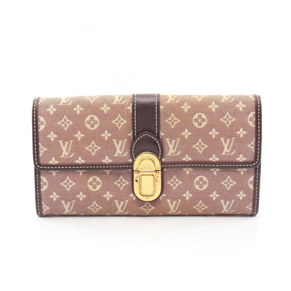 Louis Vuitton Bifold Wallet Portefeuille Sarah Monogram Idylle Sepia Canvas