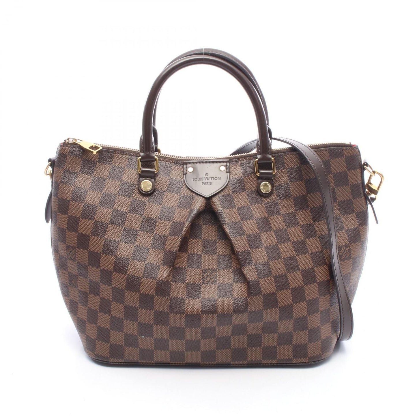 Louis Vuitton Handbag Sienna Mm2 Way Canvas Leather MM
