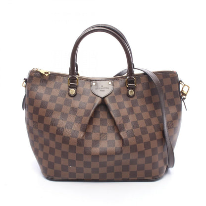 Louis Vuitton Handbag Sienna Mm2 Way Canvas Leather MM