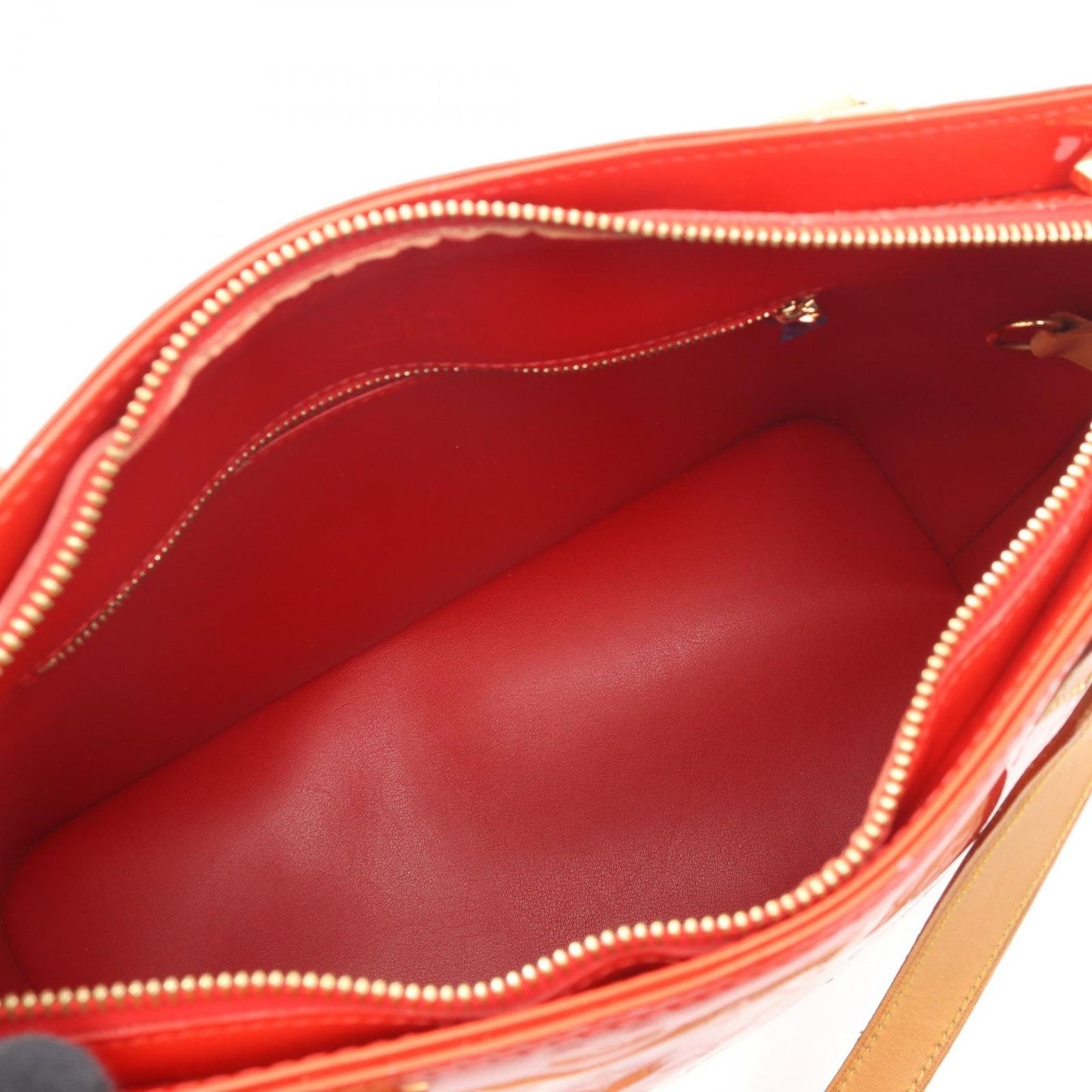 Louis Vuitton Handbag Houston Monogram Vernis Rouge Leather — view 3