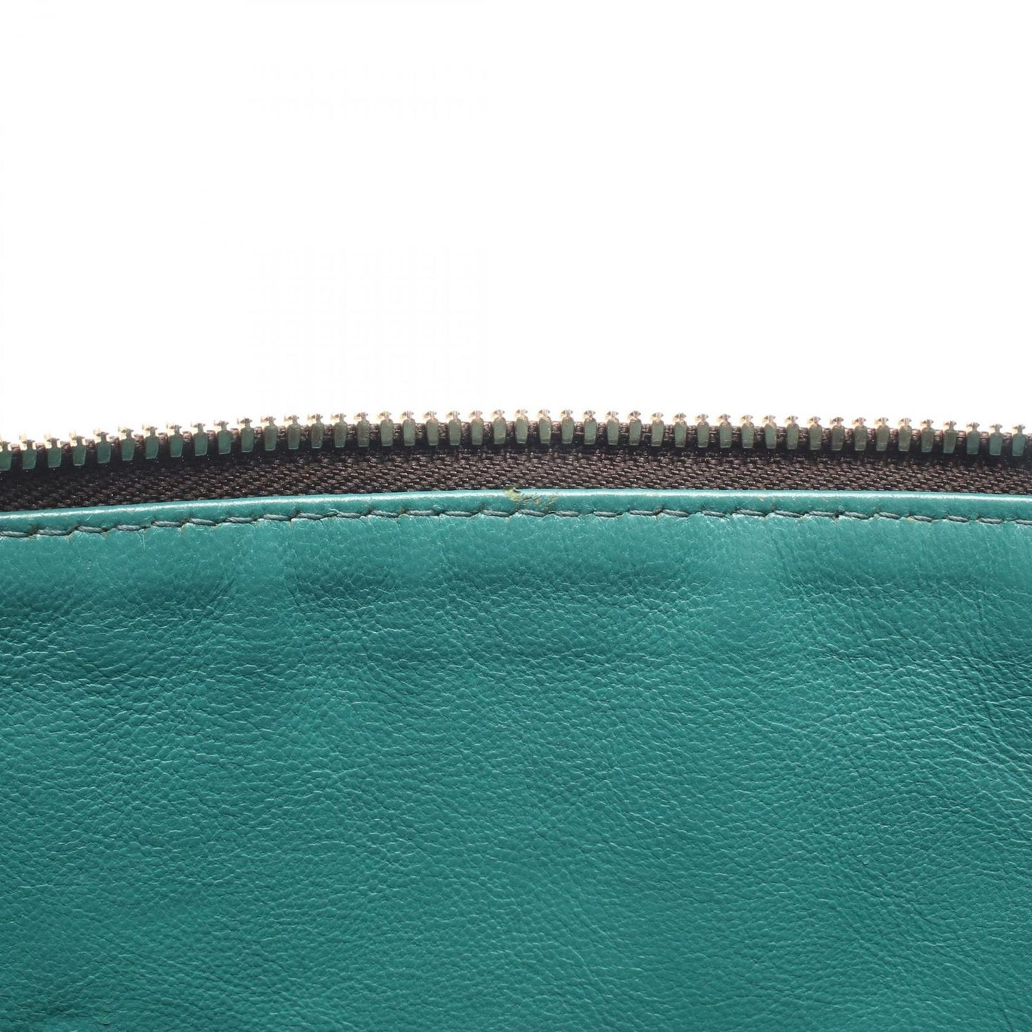 Bvlgari Handbag Leoni Dark Brown Leather — view 5
