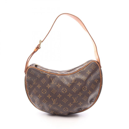 Louis Vuitton Shoulder Bag Croissant MM Monogram Canvas Leather