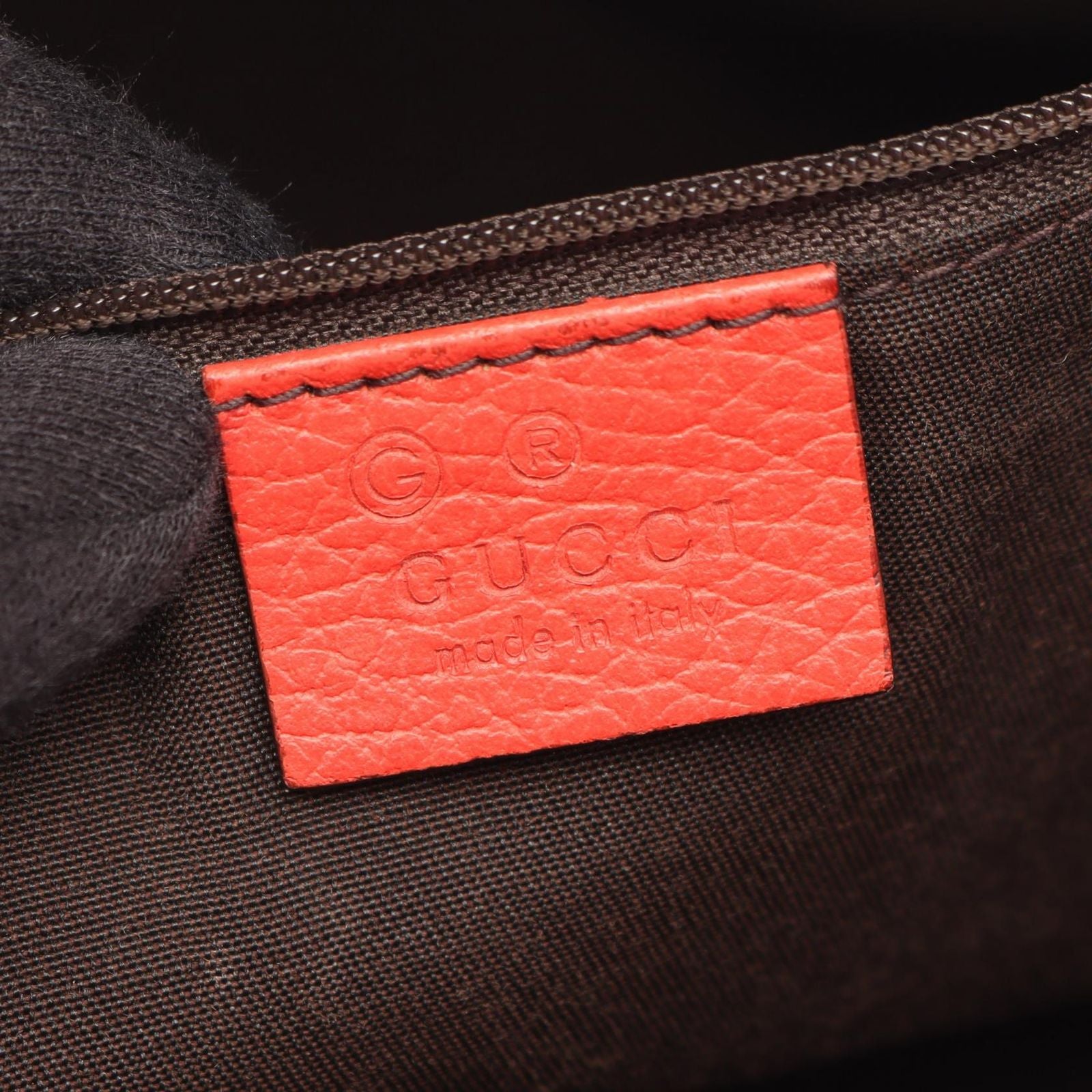 Gucci Tote Interlocking G2 Way Red Leather — view 4