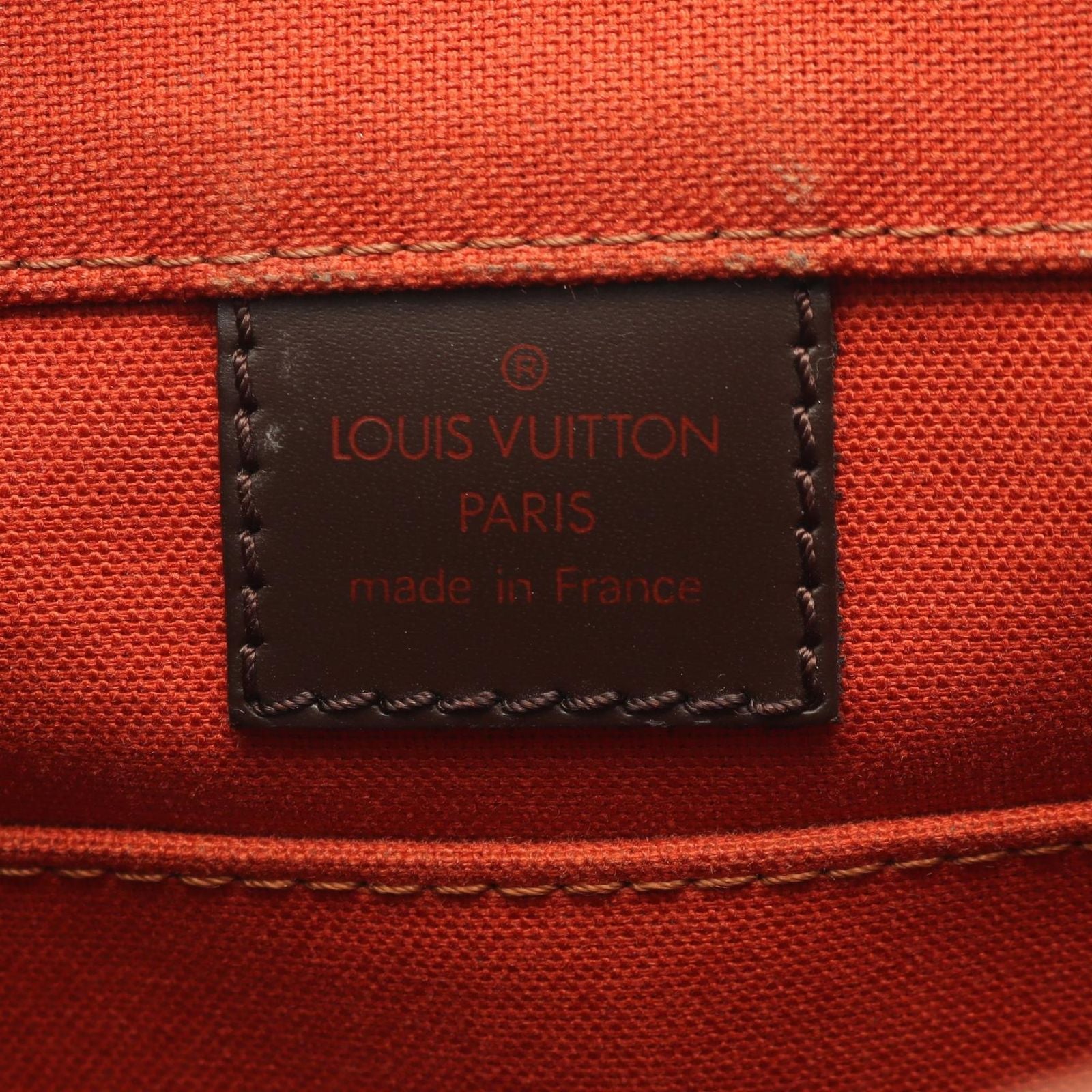 Louis Vuitton Shoulder Bag Bastille Damier Ebene Canvas Leather — view 4