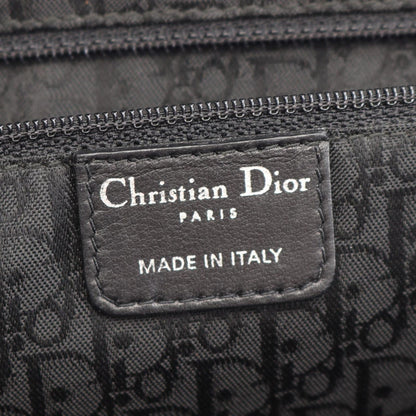 Dior Tote Prissy Gather Black Leather — view 4