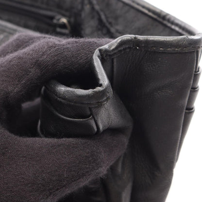 Dior Tote Prissy Gather Black Leather — view 5
