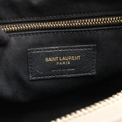 Saint Laurent Paris Shoulder Bag Ivory Leather — view 4