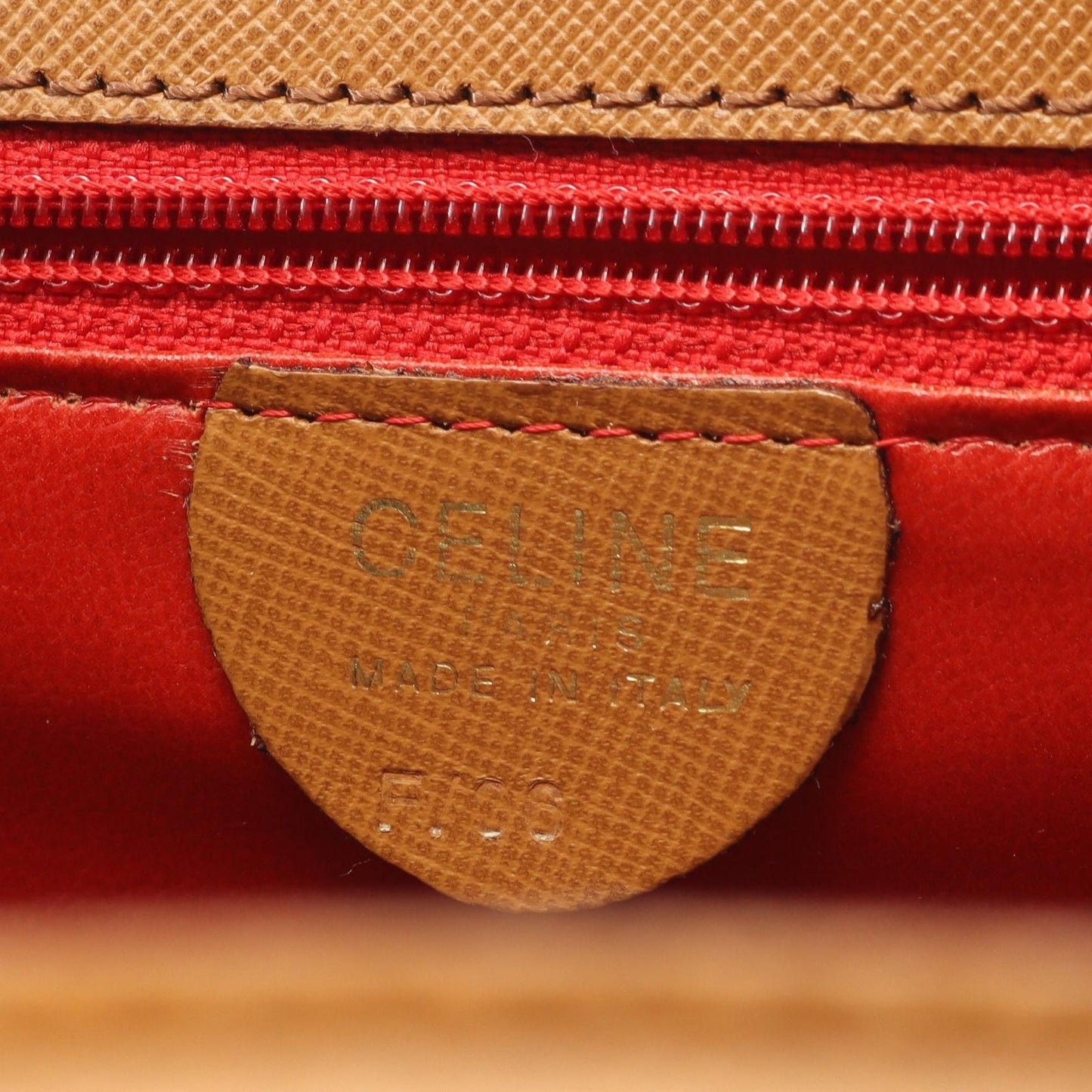 Celine Shoulder Bag Turnlock Brown Leather — view 4